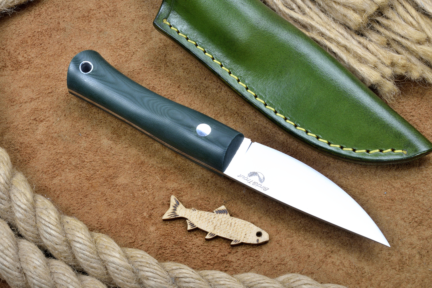 BeaverKnife 'Bird&Trout' #11546