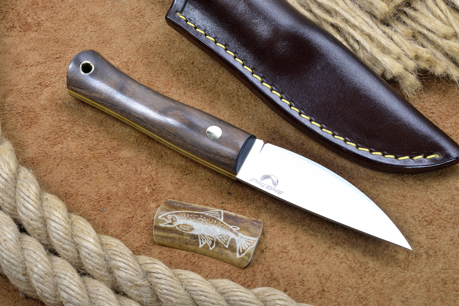 BeaverKnife 'Bird&Trout' #11547