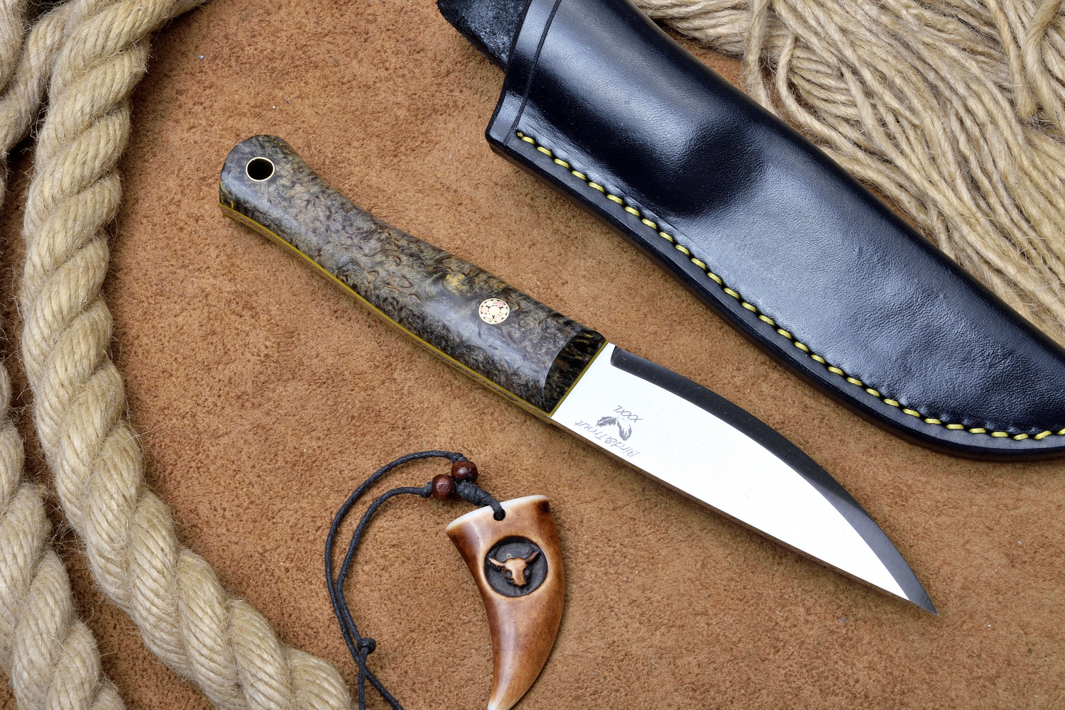 BeaverKnife 'Bird&Trout' XXXL #10105