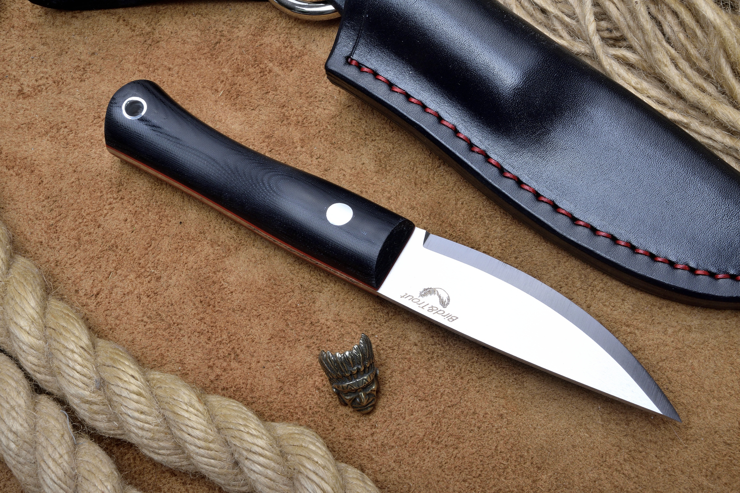BeaverKnife 'Bird&Trout' #10955