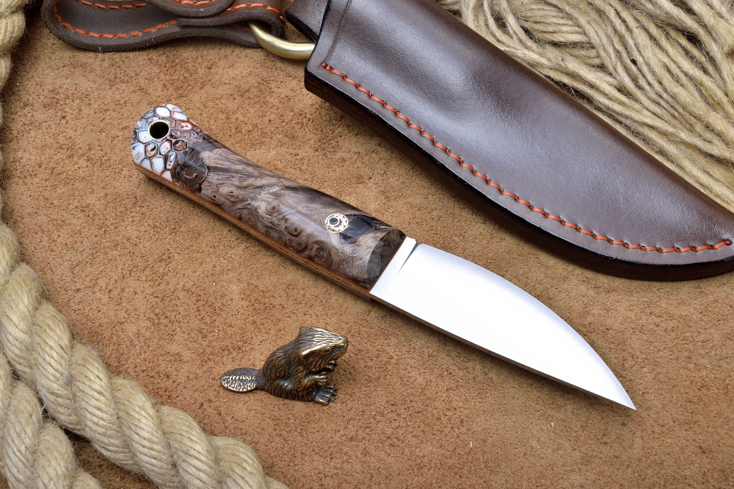 BeaverKnife 'Bird&Trout' #10880