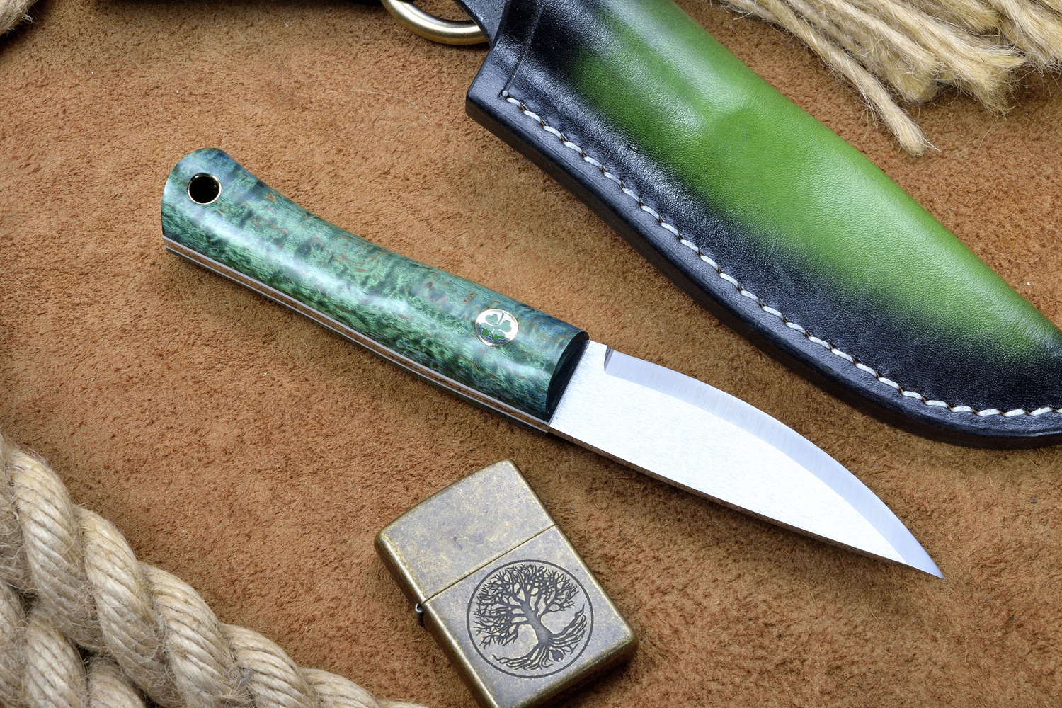 BeaverKnife 'Bird&Trout' #11684