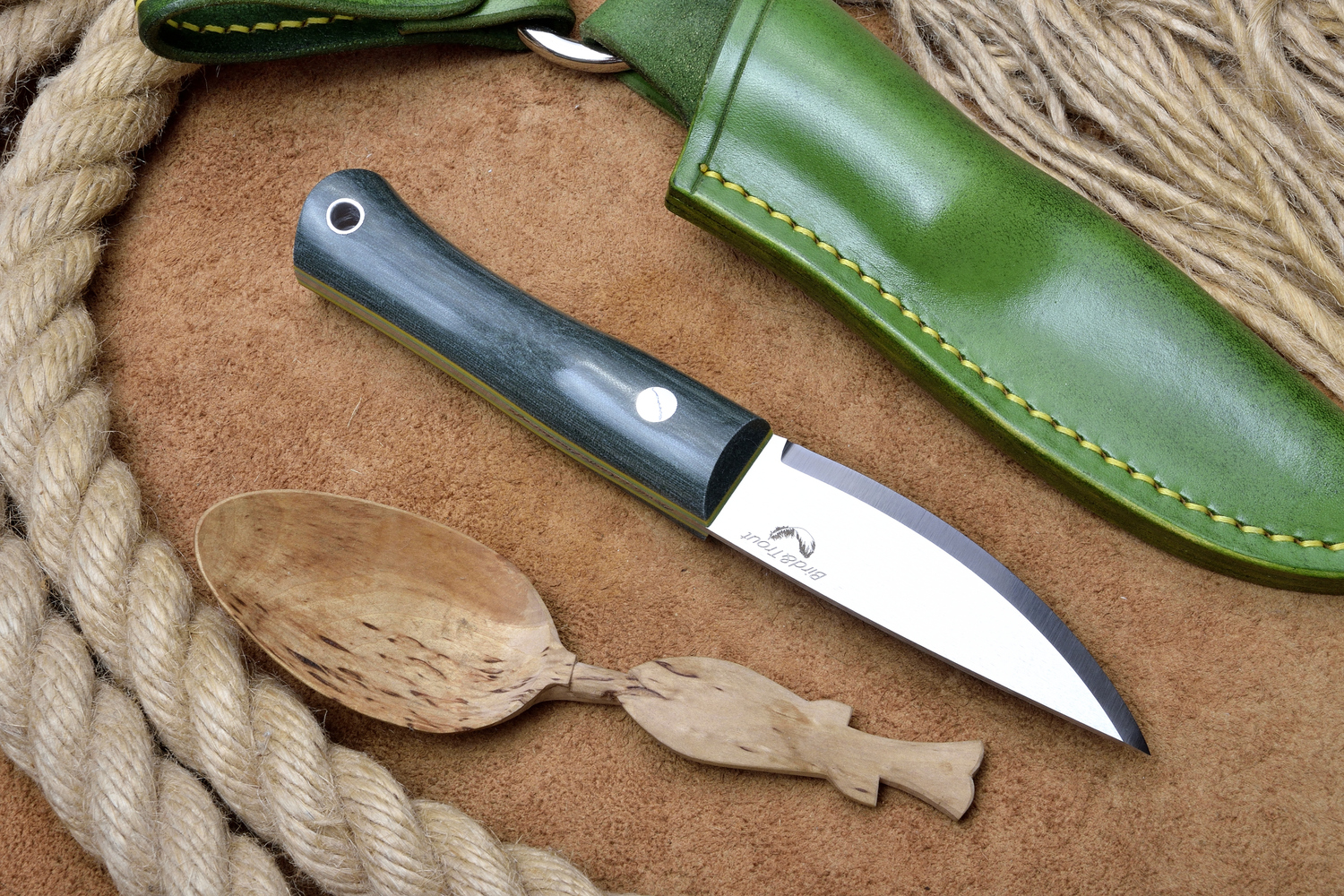 BeaverKnife 'Bird&Trout' #9748