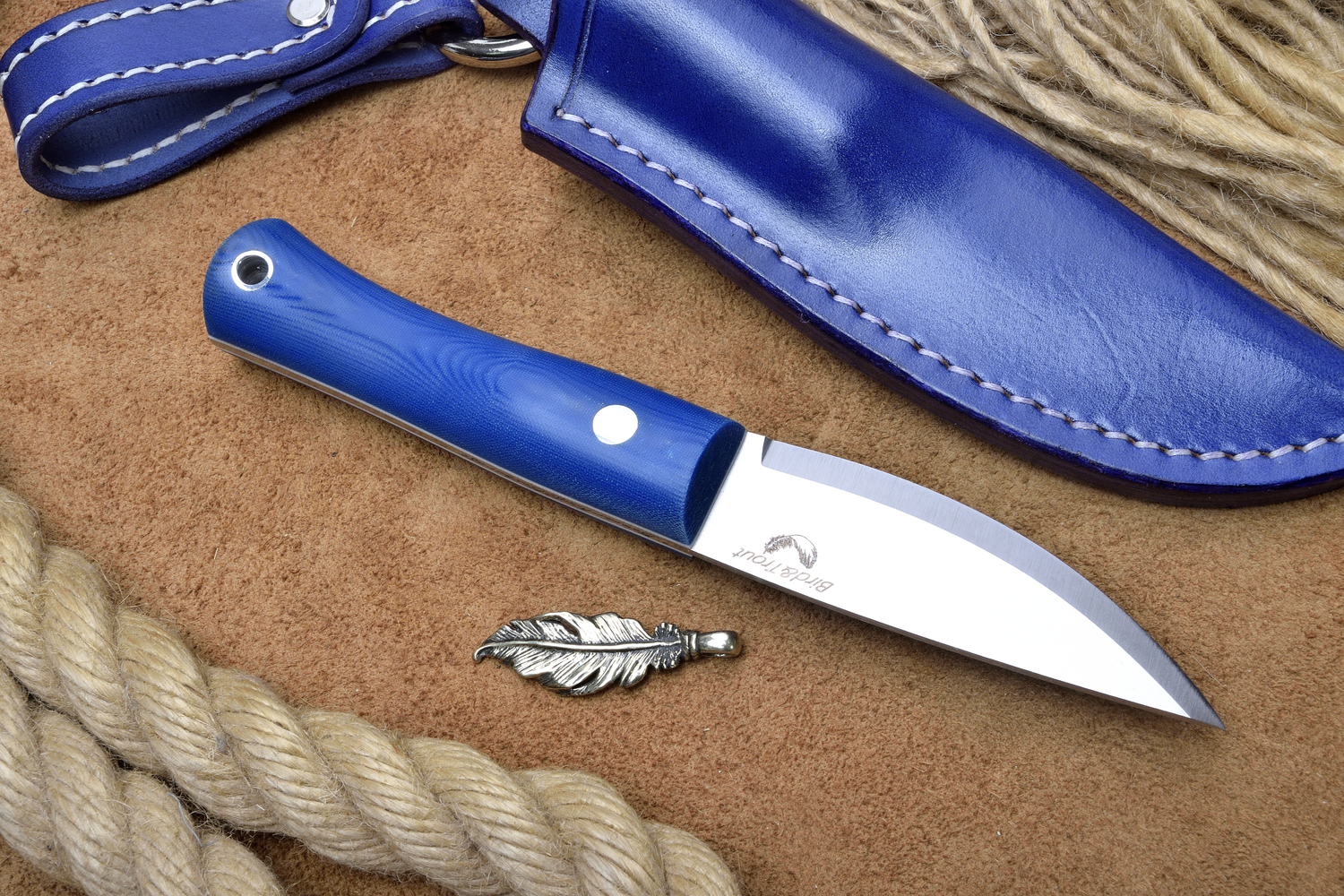 BeaverKnife 'Bird&Trout' #10956