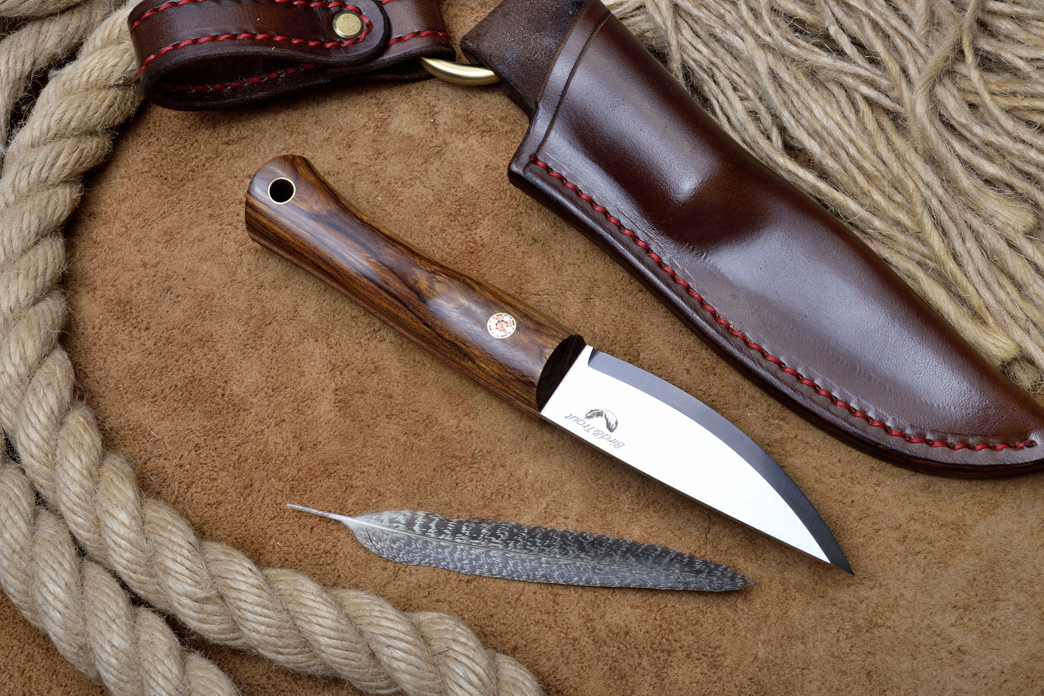 BeaverKnife 'Bird&Trout' #9732